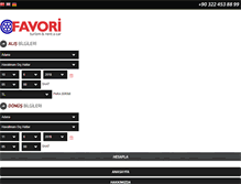 Tablet Screenshot of favorirentacar.com